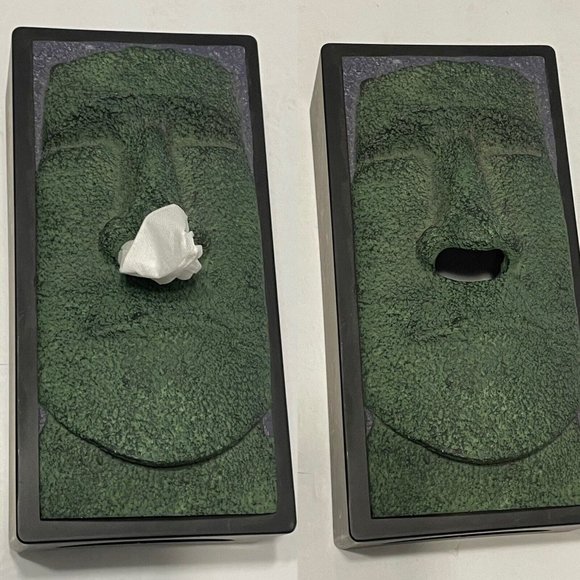 Rotary Hearo Accents Rotary Hero Stone Easter Island Tiki Head